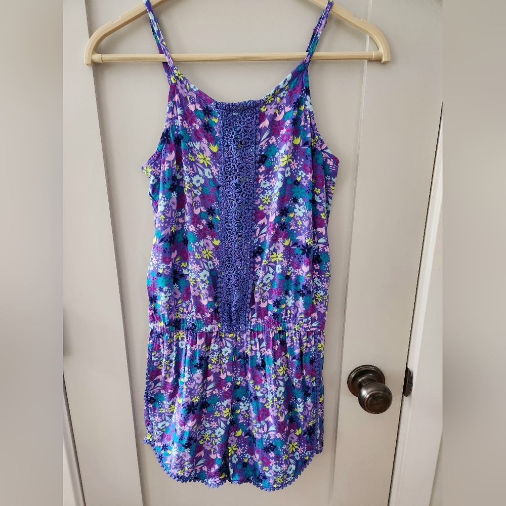 EUC Cat & Jack Girls Romper, Size Large